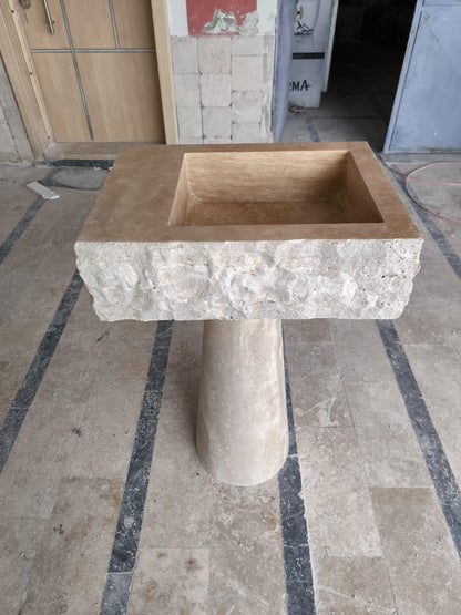 Travertine Marble Sink