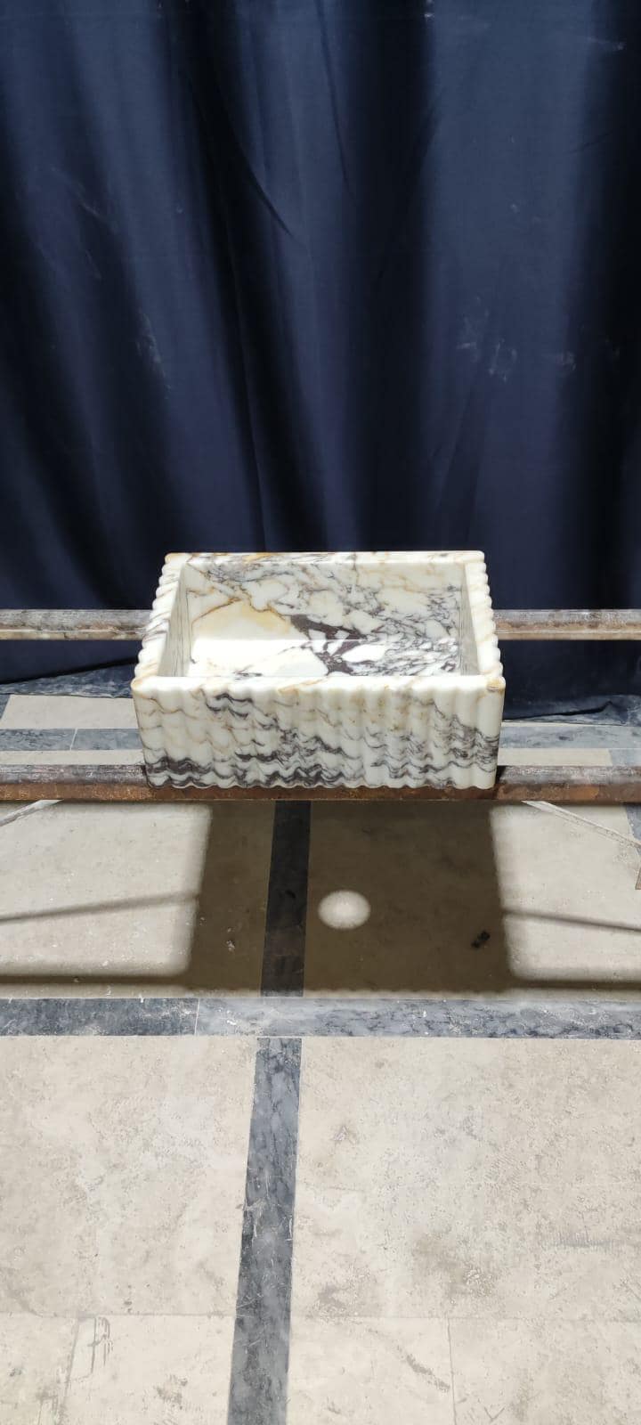 Calacatta Viola Marble Sink
