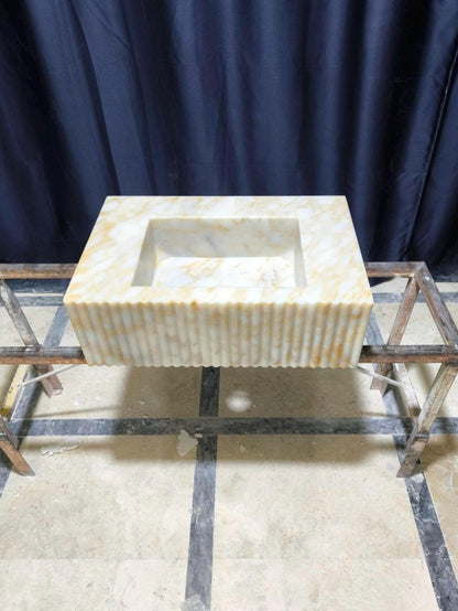 Calacatta Gold Marble Sink