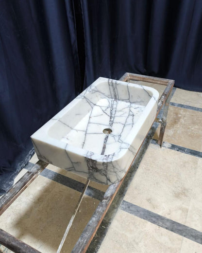 Modern Lilac Marble Sink