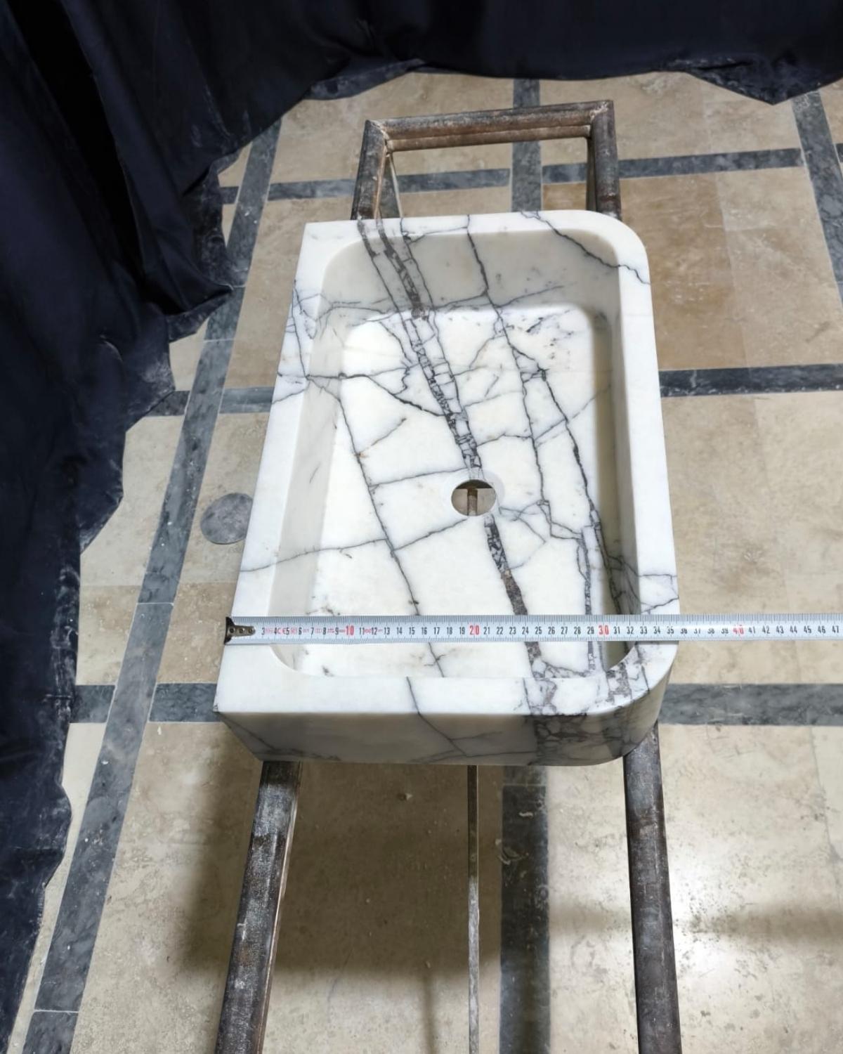Modern Lilac Marble Sink