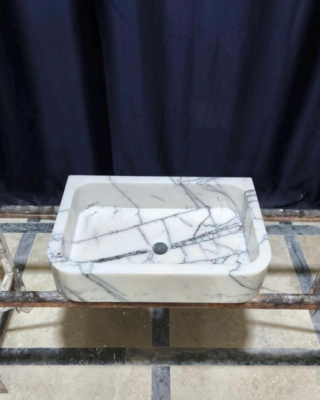 Modern Lilac Marble Sink