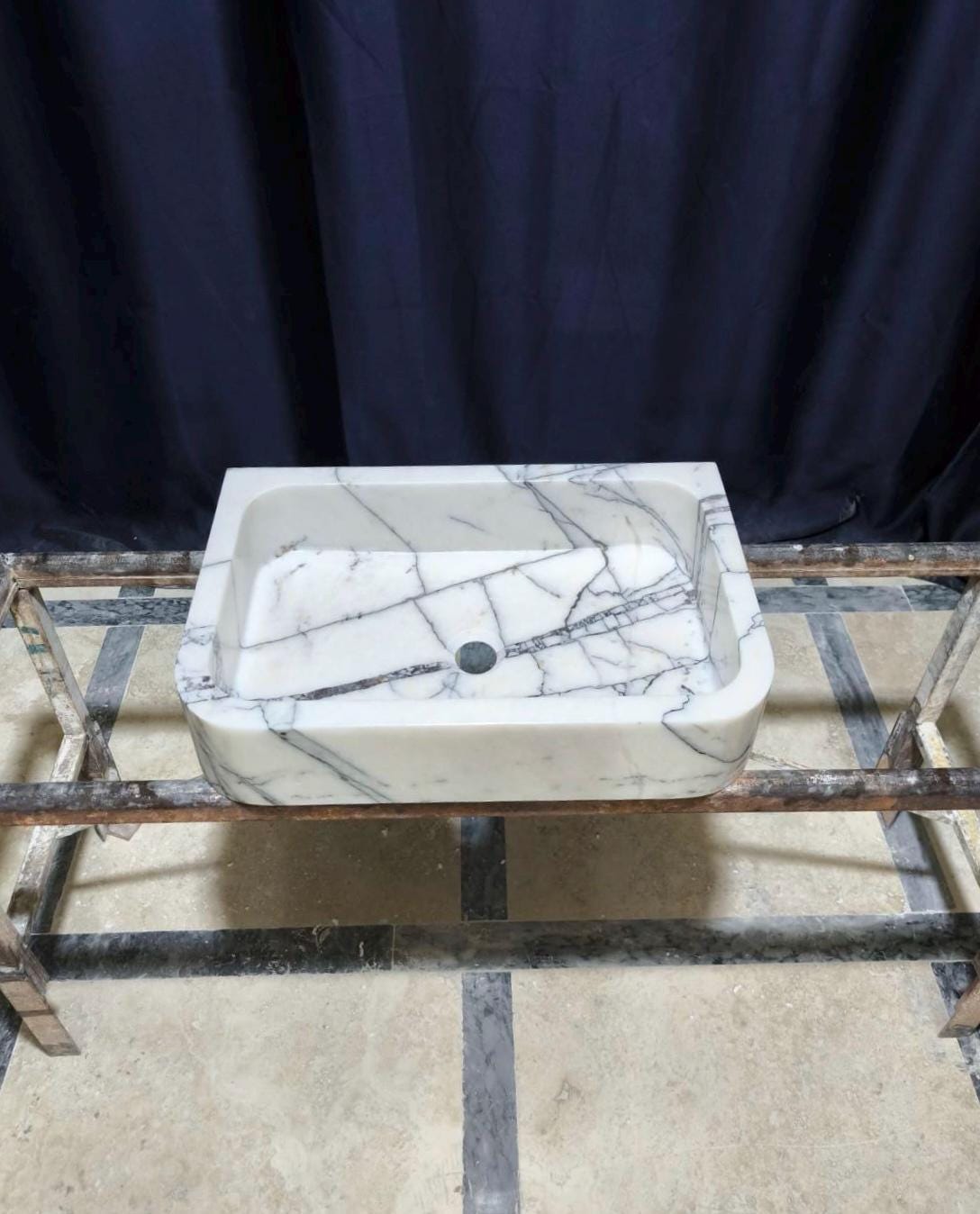 Modern Lilac Marble Sink