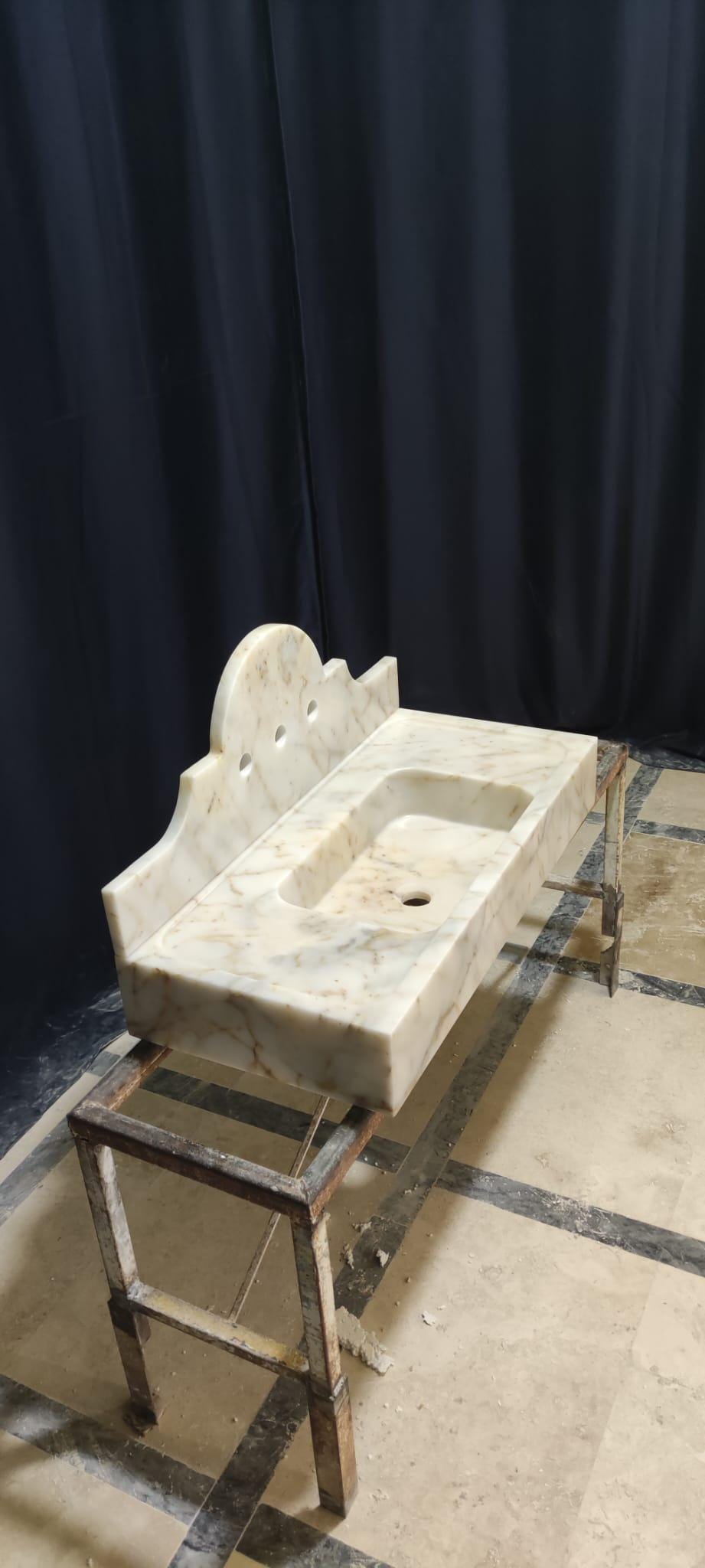 Calacatta Gold Marble Sink