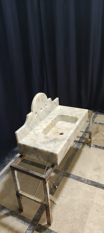 Calacatta Gold Marble Sink