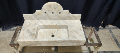 Calacatta Gold Marble Sink