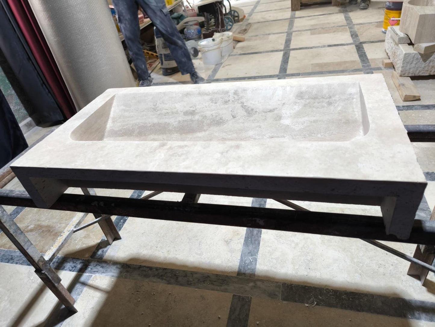 Travertine Marble Sink