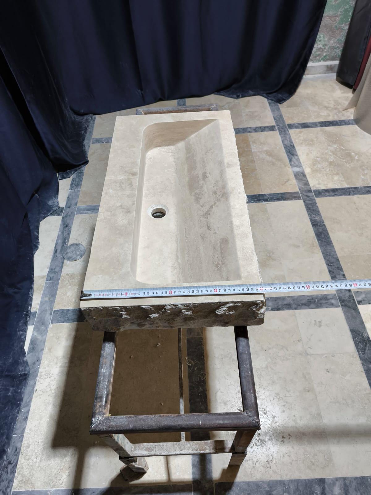 Travertine Marble Sink