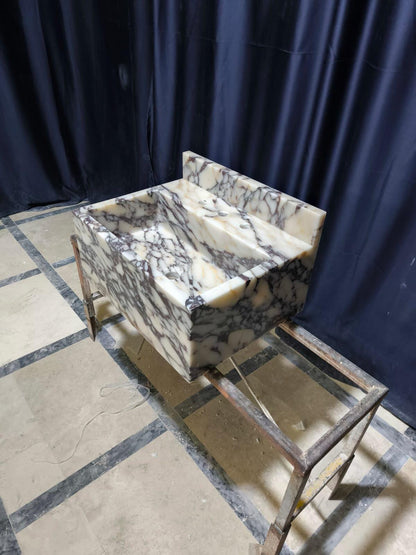Calacatta Viola Marble Sink