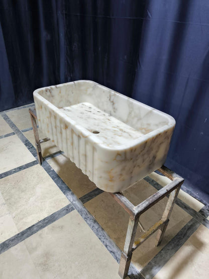 Calacatta Gold Marble Sink