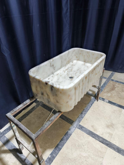 Calacatta Gold Marble Sink