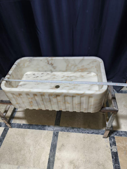 Calacatta Gold Marble Sink