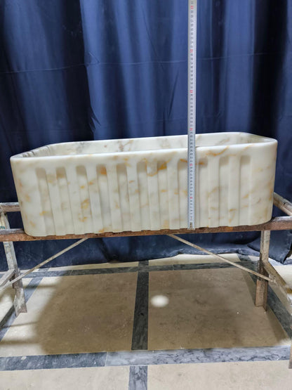 Calacatta Gold Marble Sink