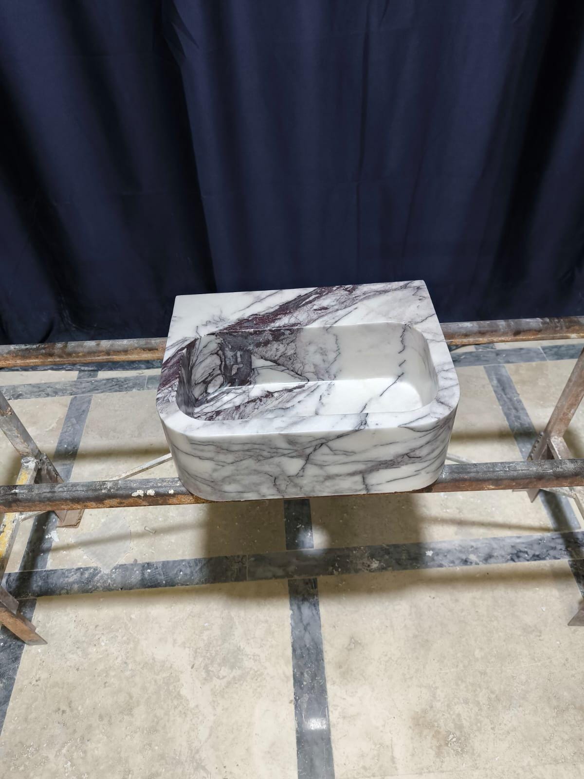 Lilac Marble Sink