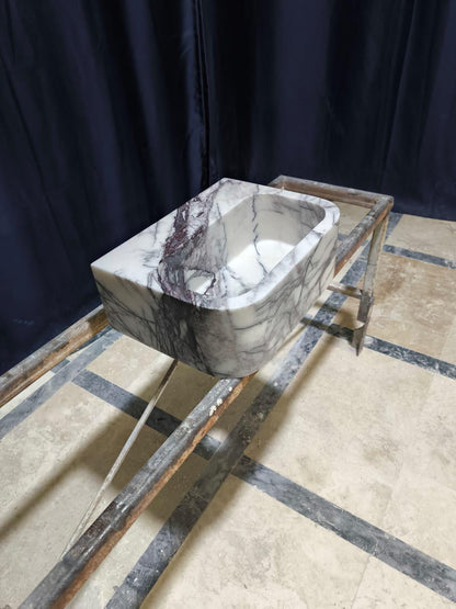 Lilac Marble Sink