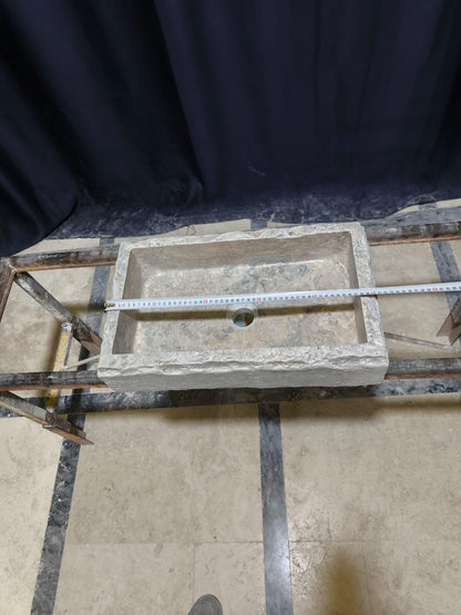 Silver Travertine Sink