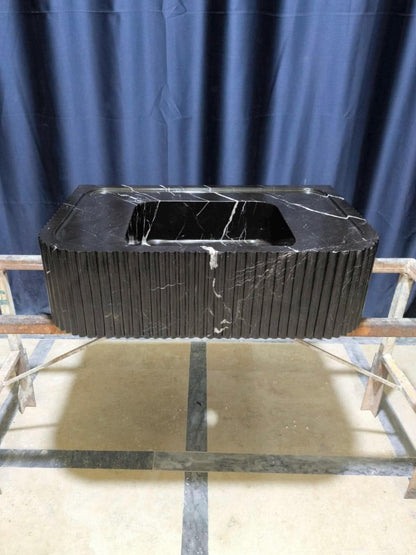 Nero Marquina Marble Sink