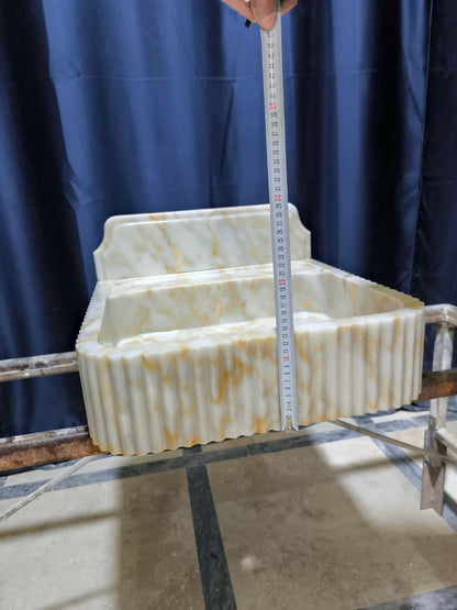 Calacatta Sugar Marble Sink