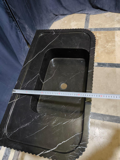 Nero Marquina Marble Sink