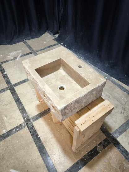 Travertine Sink