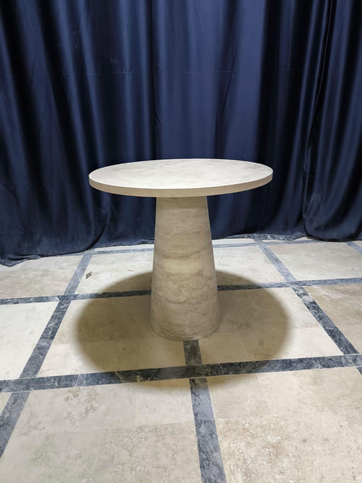 Travertine Plinth Coffee Table