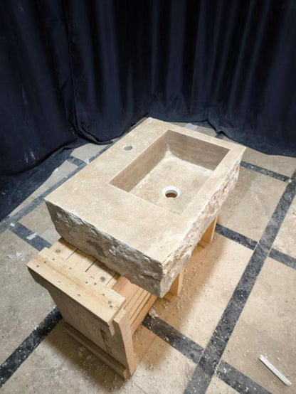Travertine Marble Sink