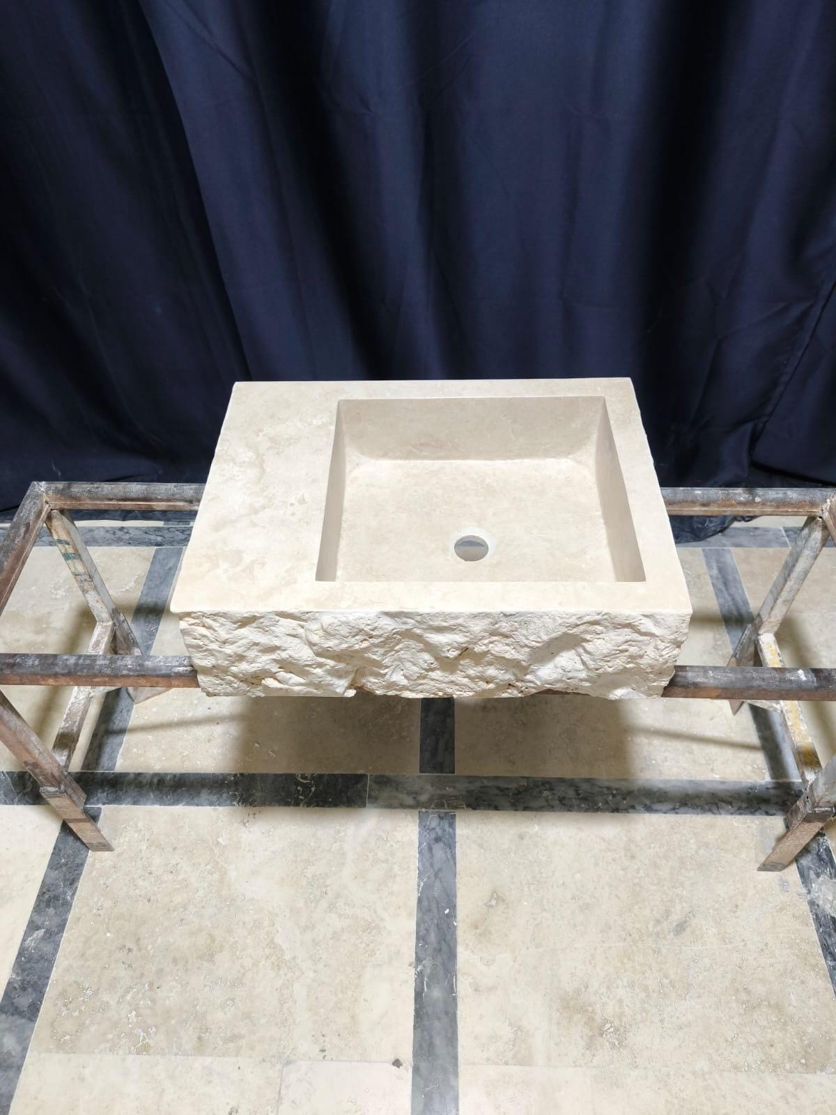 Travertine Sink