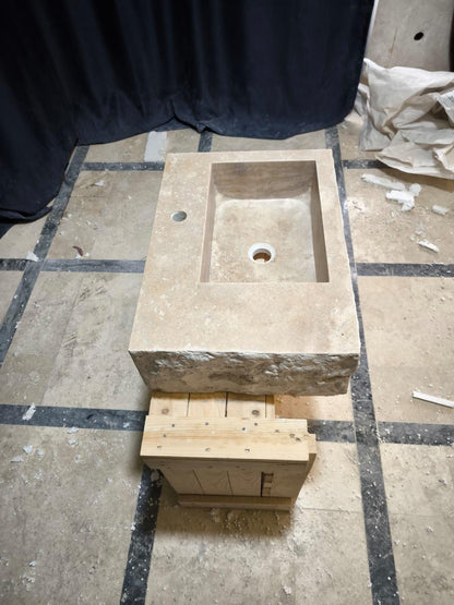 Travertine Sink
