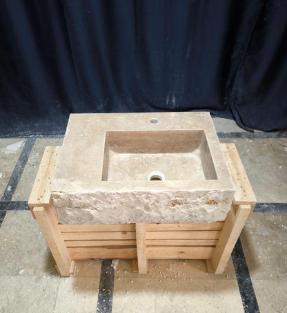 Travertine Sink