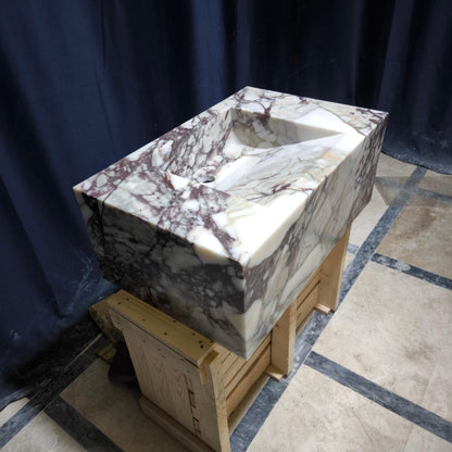 Calacatta Monet Marble Sink