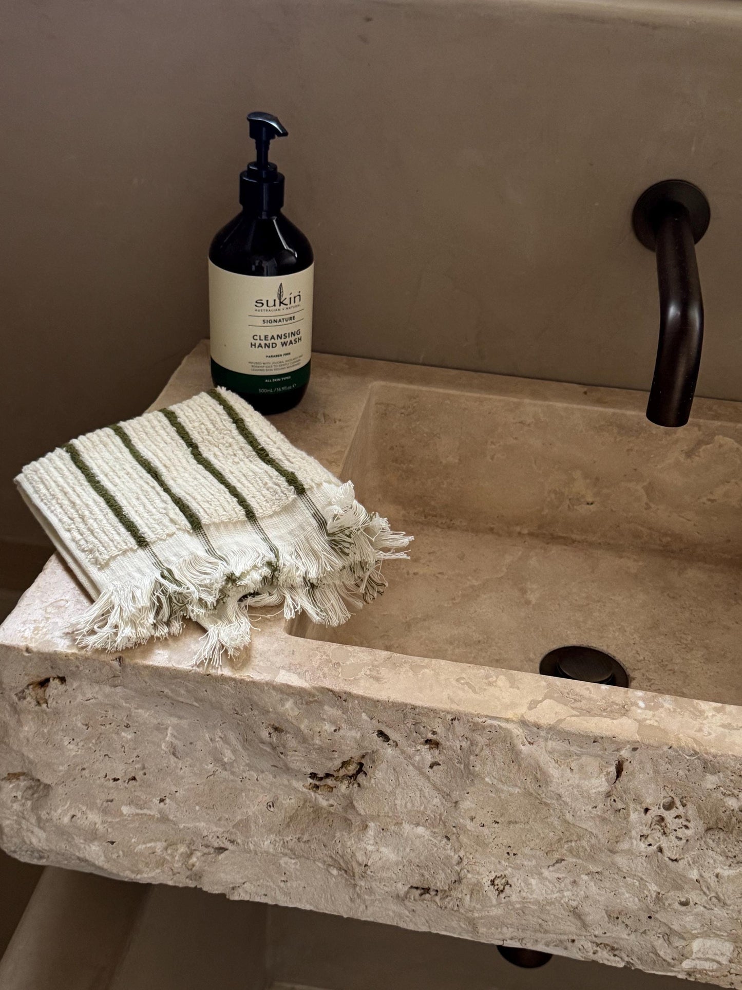 Travertine Marble Sink