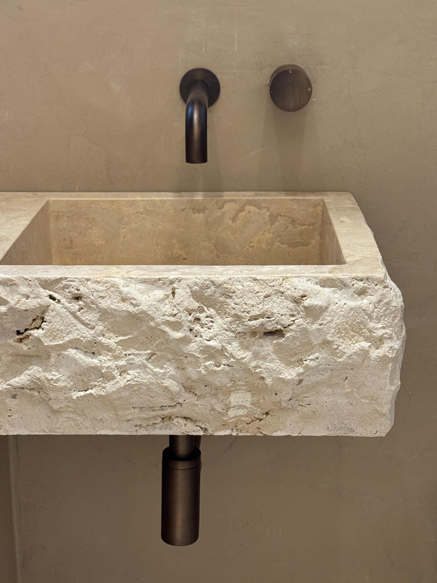 Travertine Marble Sink