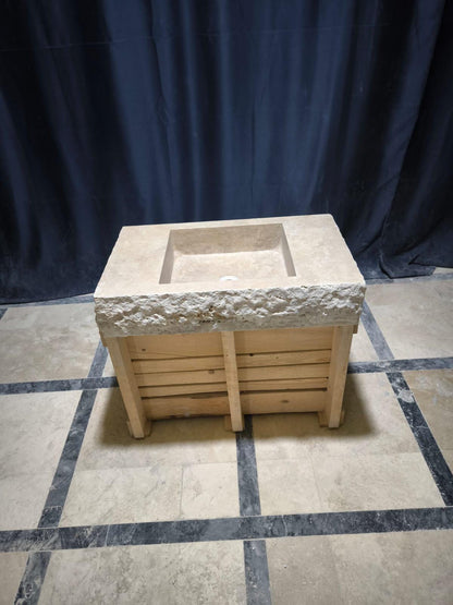 Travertine Sink