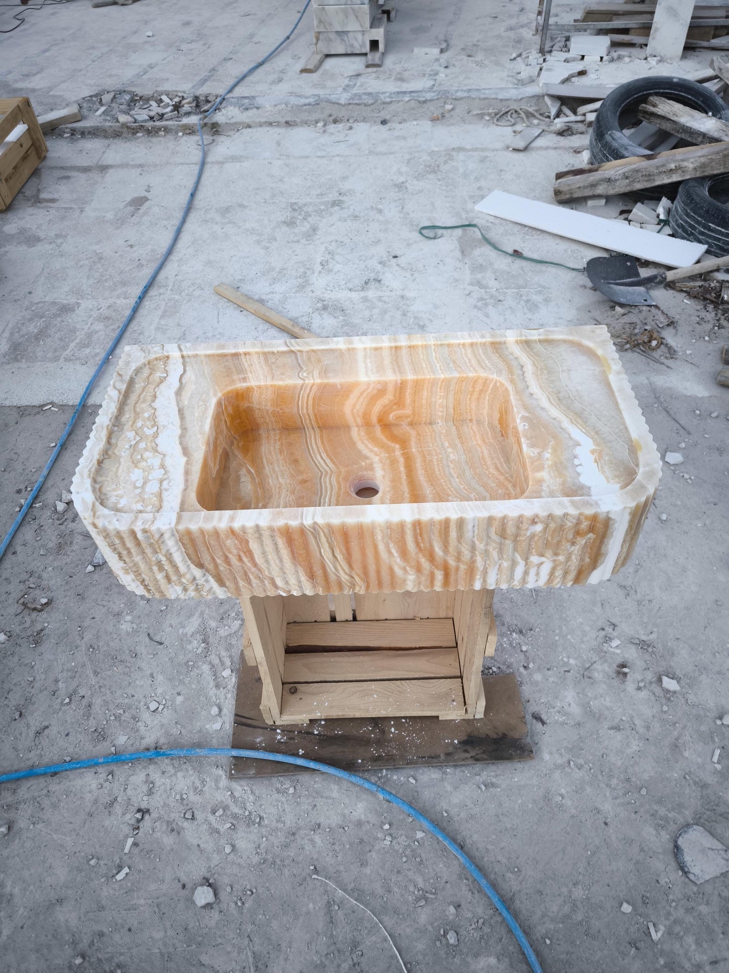 Onyx Marble Sink