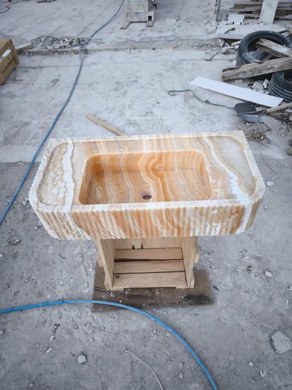 Onyx Marble Sink