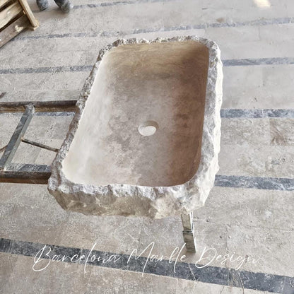 Travertine Sink