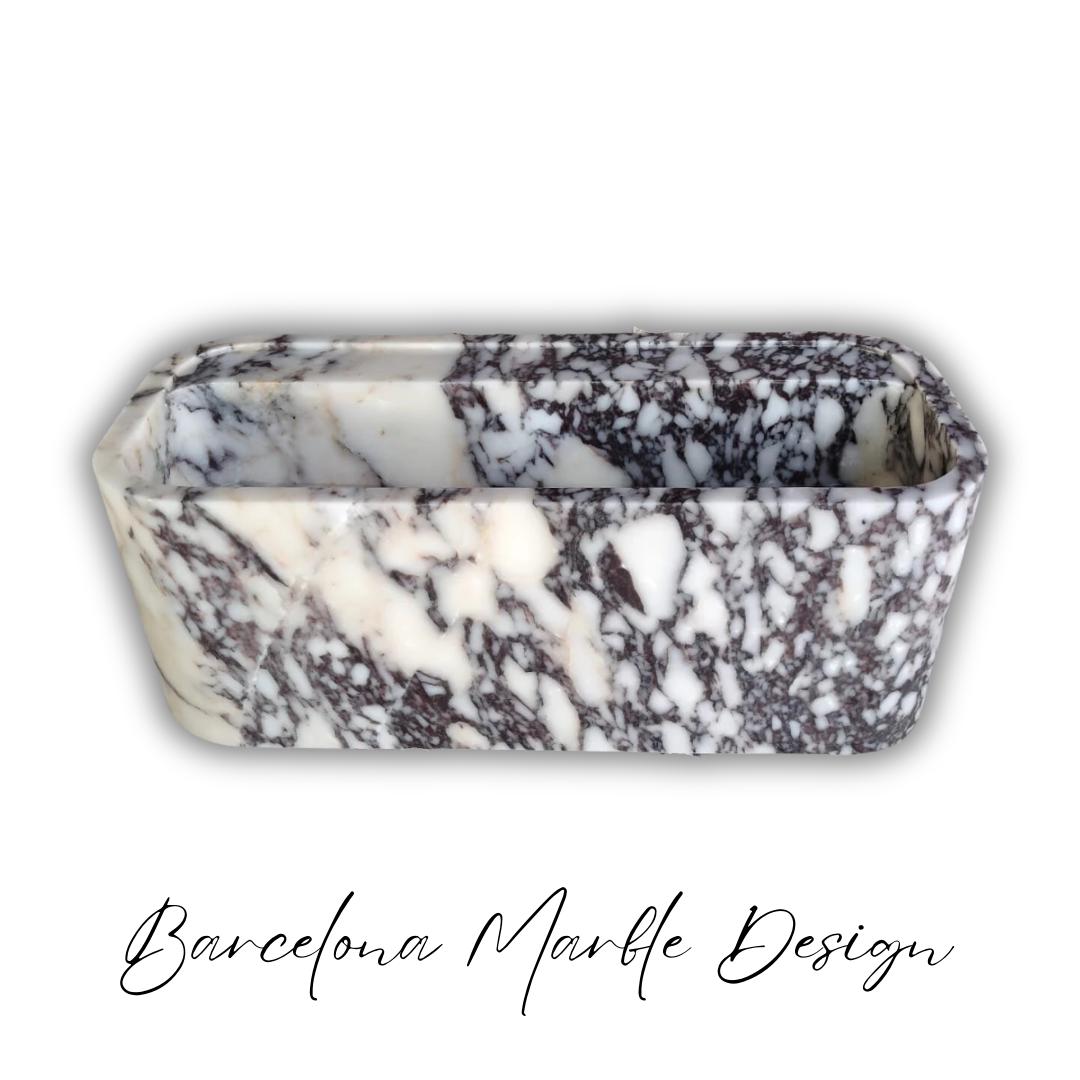 Calacatta Viola Marble Sink