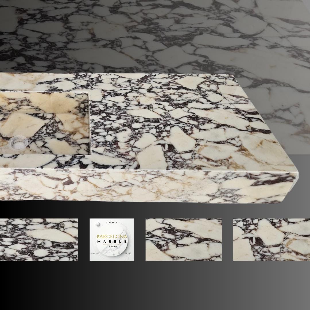 Calacatta Marble Sink for Bathroom