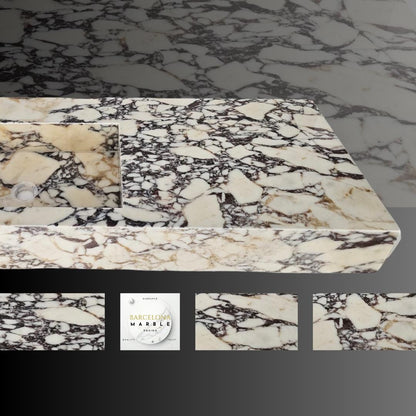 Calacatta Marble Sink for Bathroom