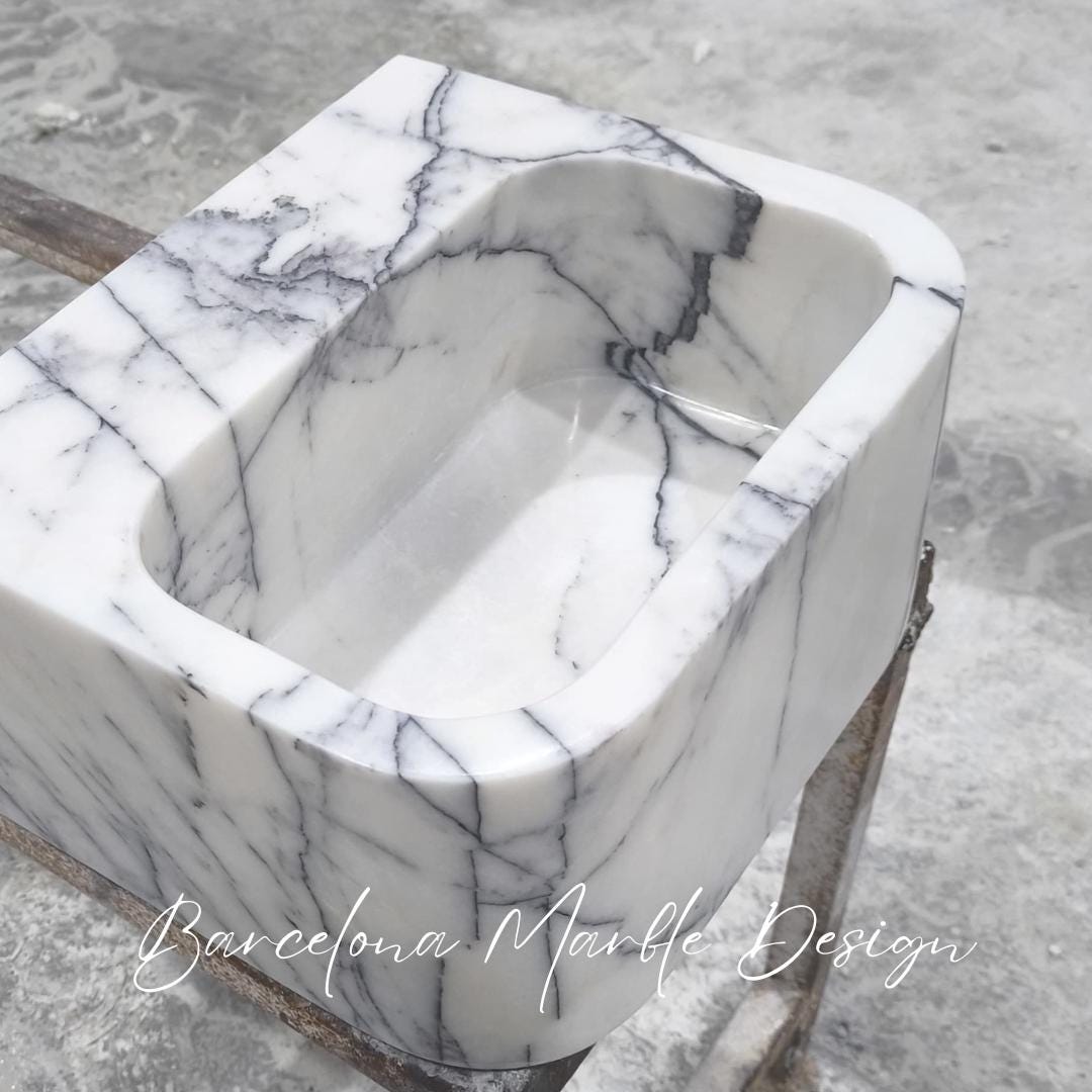 Lilac Marble Sink