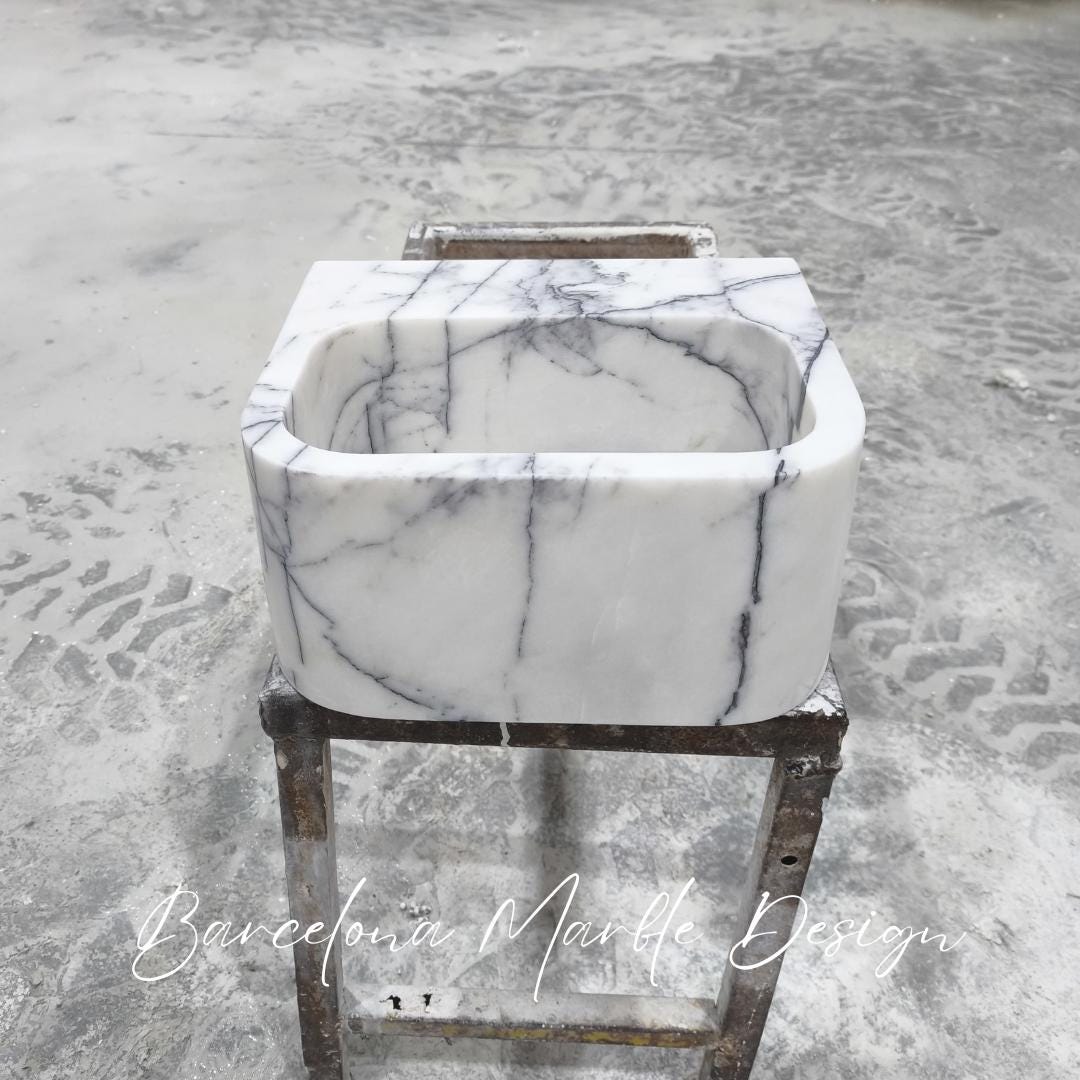 Lilac Marble Sink