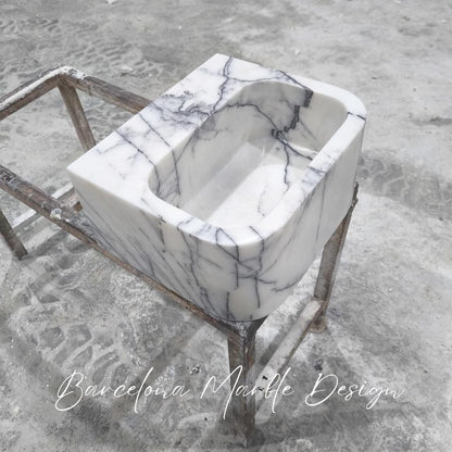 Lilac Marble Sink