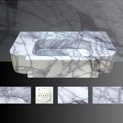 Lilac Marble Sink