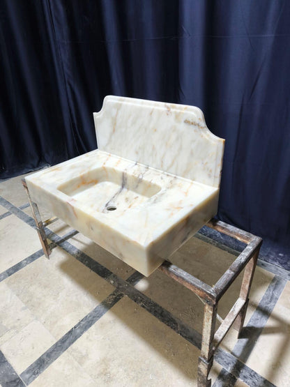Calacatta Gold Marble Sink
