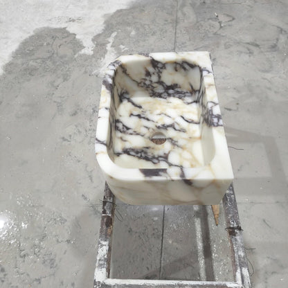 Calacatta Viola Marble Sink