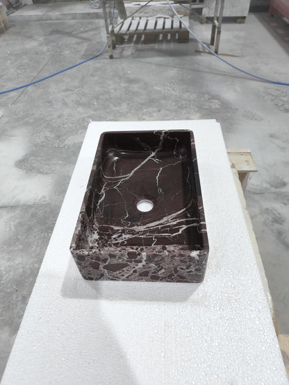 Rosso Levanto Marble Sink