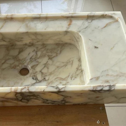Calacatta Viola Marble Sink