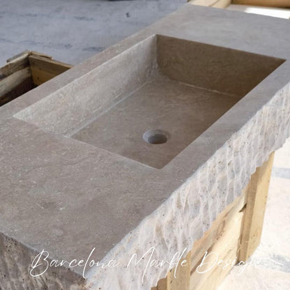 Travertine Marble Sink