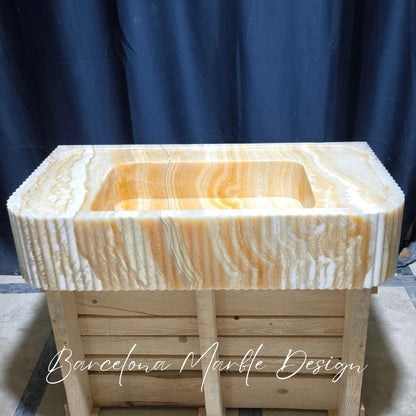 Onyx Marble Sink