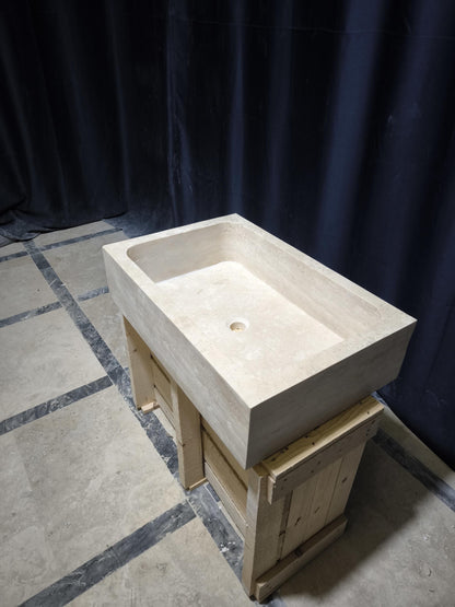 Travertine Sink